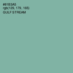 #81B3A5 - Gulf Stream Color Image