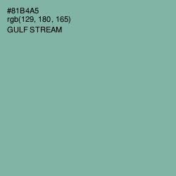 #81B4A5 - Gulf Stream Color Image