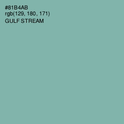 #81B4AB - Gulf Stream Color Image
