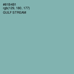 #81B4B1 - Gulf Stream Color Image