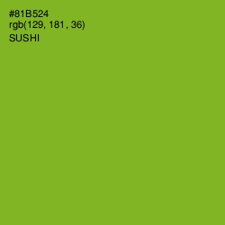 #81B524 - Sushi Color Image