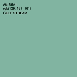 #81B5A1 - Gulf Stream Color Image