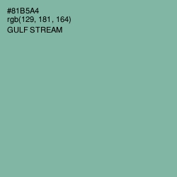 #81B5A4 - Gulf Stream Color Image