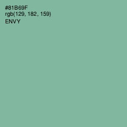 #81B69F - Envy Color Image