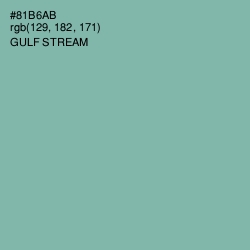 #81B6AB - Gulf Stream Color Image