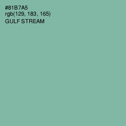 #81B7A5 - Gulf Stream Color Image