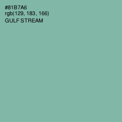 #81B7A6 - Gulf Stream Color Image