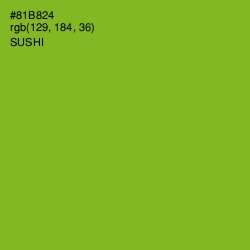 #81B824 - Sushi Color Image