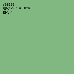 #81B881 - Envy Color Image