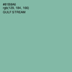 #81B8A6 - Gulf Stream Color Image