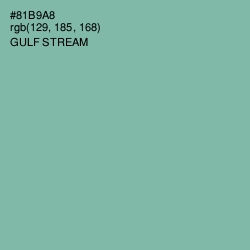 #81B9A8 - Gulf Stream Color Image