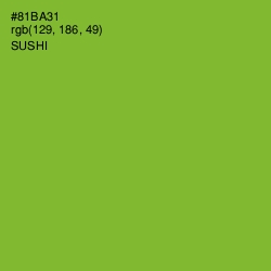 #81BA31 - Sushi Color Image