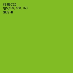 #81BC25 - Sushi Color Image