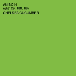 #81BC44 - Chelsea Cucumber Color Image