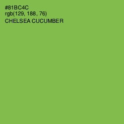 #81BC4C - Chelsea Cucumber Color Image