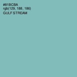 #81BCBA - Gulf Stream Color Image