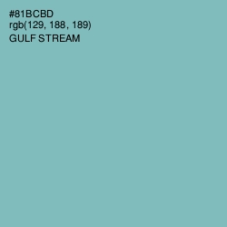#81BCBD - Gulf Stream Color Image