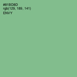 #81BD8D - Envy Color Image