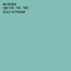 #81BEB6 - Gulf Stream Color Image