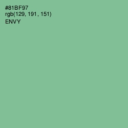 #81BF97 - Envy Color Image
