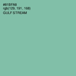 #81BFA8 - Gulf Stream Color Image