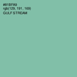 #81BFA9 - Gulf Stream Color Image