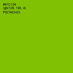 #81C104 - Pistachio Color Image