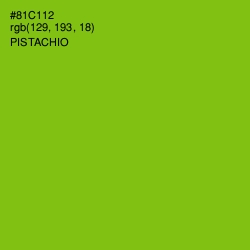 #81C112 - Pistachio Color Image