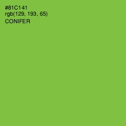 #81C141 - Conifer Color Image