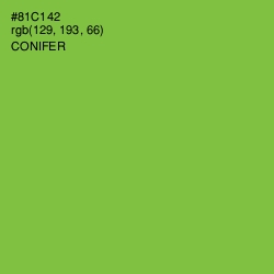 #81C142 - Conifer Color Image