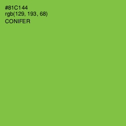 #81C144 - Conifer Color Image