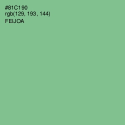 #81C190 - Feijoa Color Image
