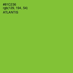 #81C236 - Atlantis Color Image