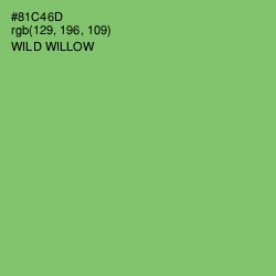 #81C46D - Wild Willow Color Image