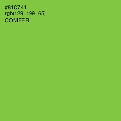 #81C741 - Conifer Color Image