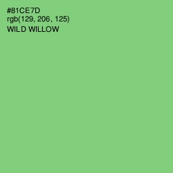 #81CE7D - Wild Willow Color Image