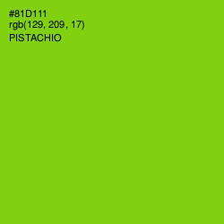 #81D111 - Pistachio Color Image