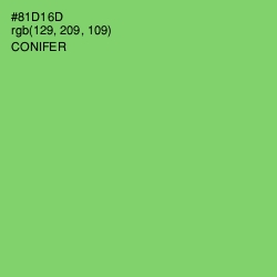 #81D16D - Conifer Color Image