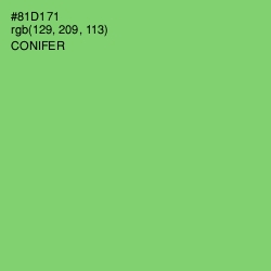 #81D171 - Conifer Color Image