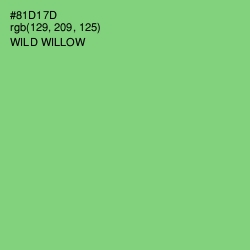 #81D17D - Wild Willow Color Image