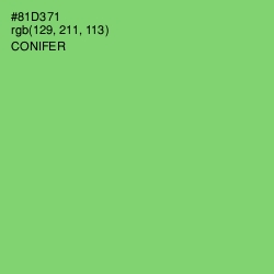 #81D371 - Conifer Color Image