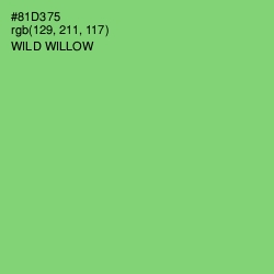 #81D375 - Wild Willow Color Image