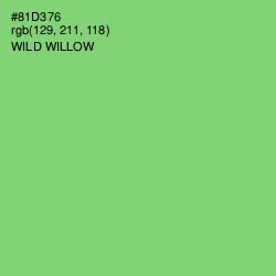 #81D376 - Wild Willow Color Image