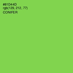 #81D44D - Conifer Color Image