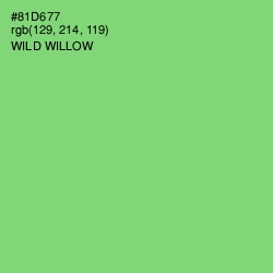 #81D677 - Wild Willow Color Image