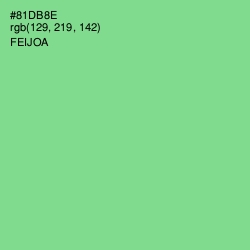 #81DB8E - Feijoa Color Image