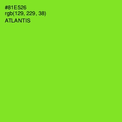 #81E526 - Atlantis Color Image