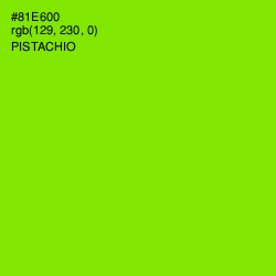 #81E600 - Pistachio Color Image