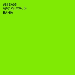 #81EA05 - Bahia Color Image