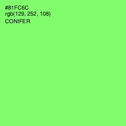 #81FC6C - Conifer Color Image